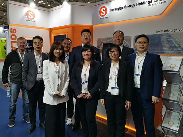 錦州陽光能源攜最新髙效組件亮相2019年慕尼克國際太陽能技術(shù)博覽會